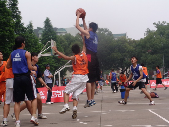 场结束时